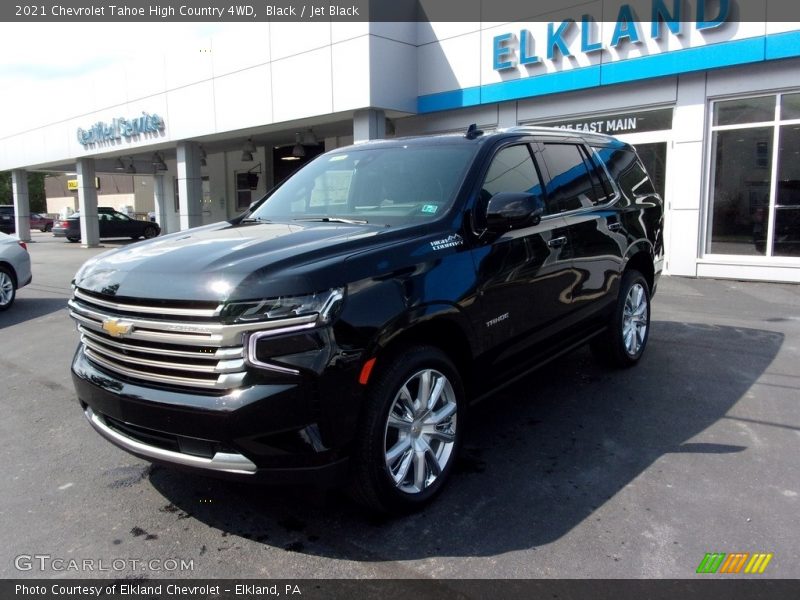 Black / Jet Black 2021 Chevrolet Tahoe High Country 4WD