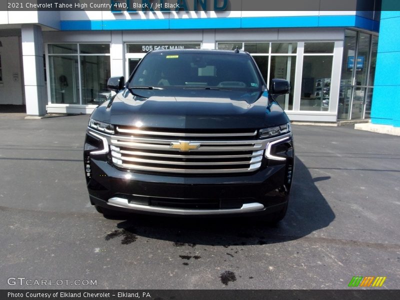 Black / Jet Black 2021 Chevrolet Tahoe High Country 4WD