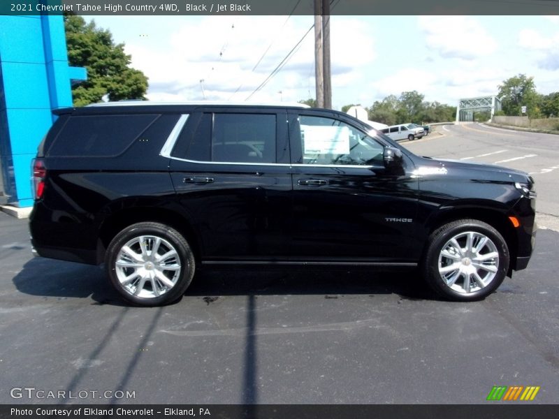 Black / Jet Black 2021 Chevrolet Tahoe High Country 4WD