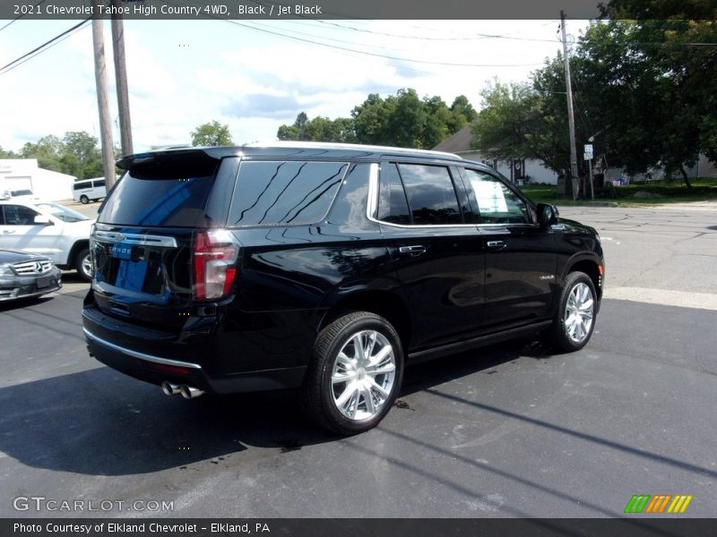 Black / Jet Black 2021 Chevrolet Tahoe High Country 4WD