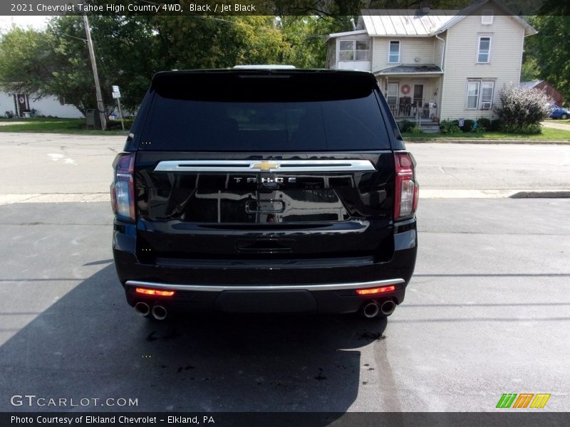 Black / Jet Black 2021 Chevrolet Tahoe High Country 4WD