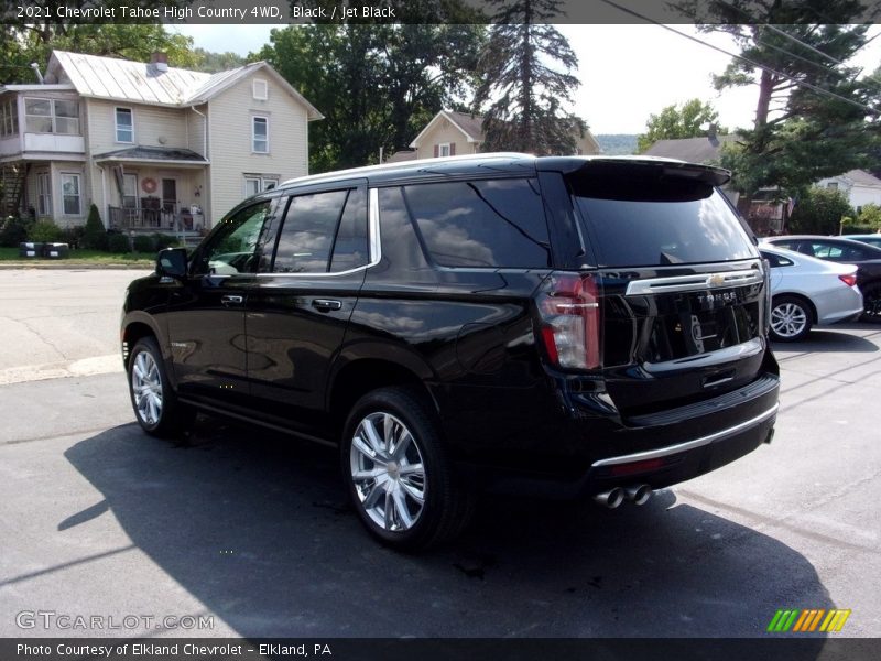 Black / Jet Black 2021 Chevrolet Tahoe High Country 4WD