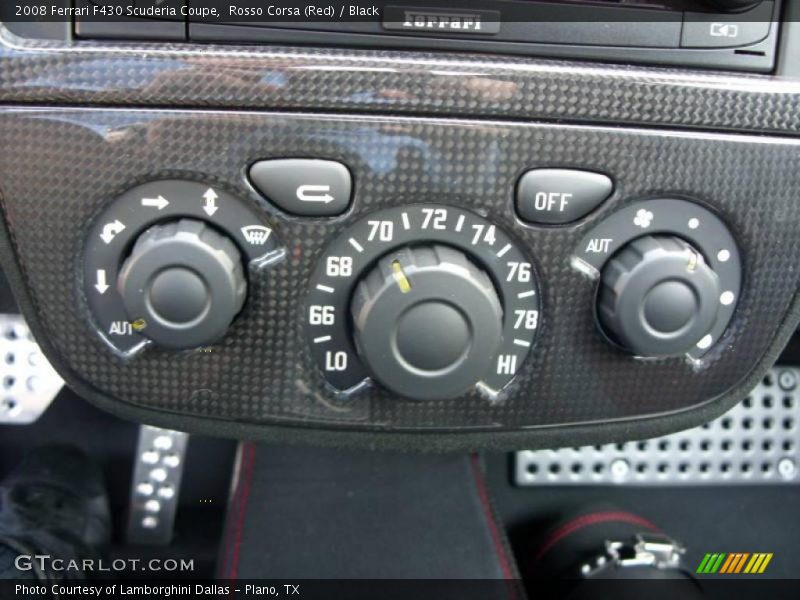 Rosso Corsa (Red) / Black 2008 Ferrari F430 Scuderia Coupe