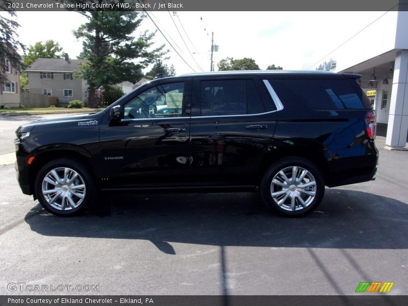 Black / Jet Black 2021 Chevrolet Tahoe High Country 4WD