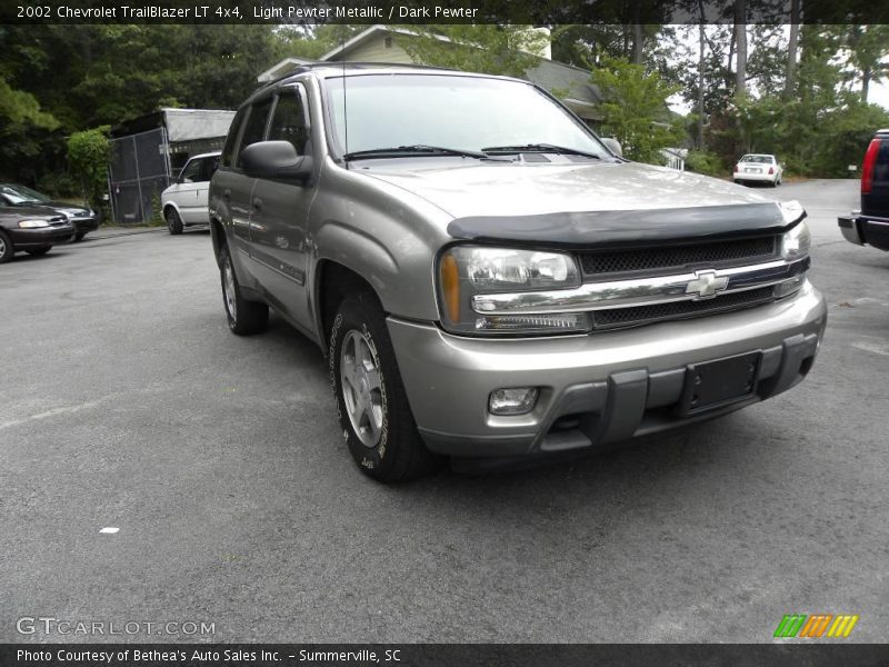 Light Pewter Metallic / Dark Pewter 2002 Chevrolet TrailBlazer LT 4x4