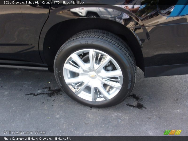 Black / Jet Black 2021 Chevrolet Tahoe High Country 4WD