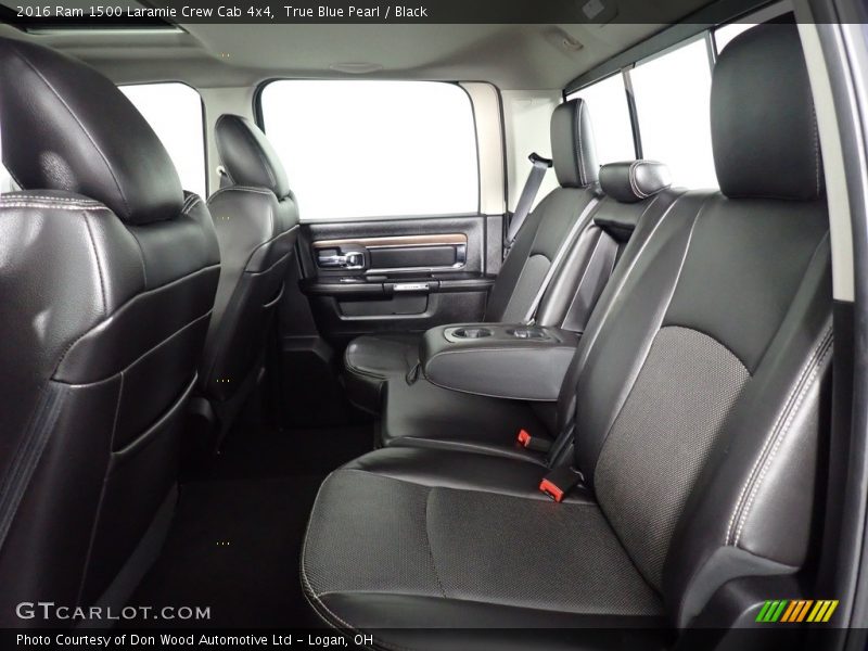 Rear Seat of 2016 1500 Laramie Crew Cab 4x4