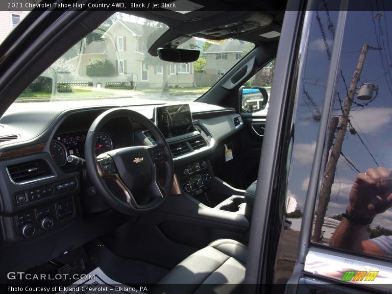 Black / Jet Black 2021 Chevrolet Tahoe High Country 4WD