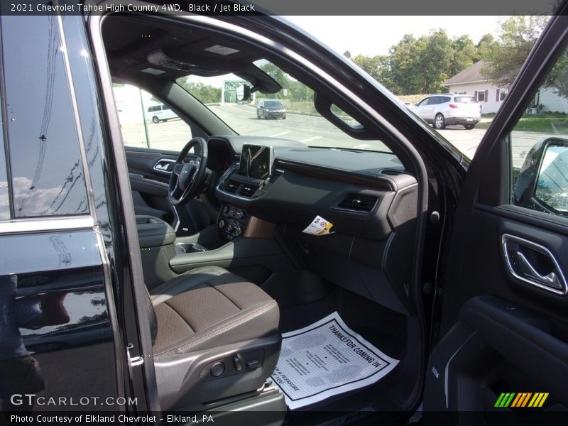 Black / Jet Black 2021 Chevrolet Tahoe High Country 4WD