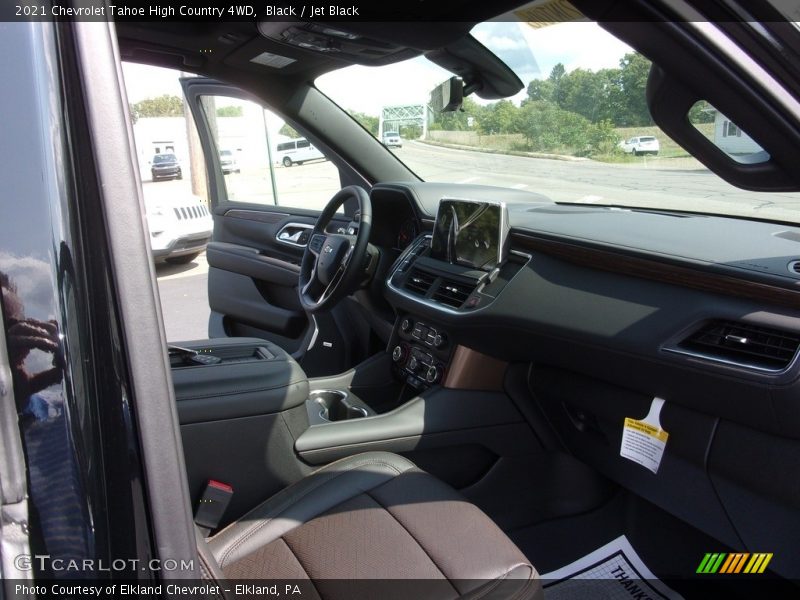 Black / Jet Black 2021 Chevrolet Tahoe High Country 4WD