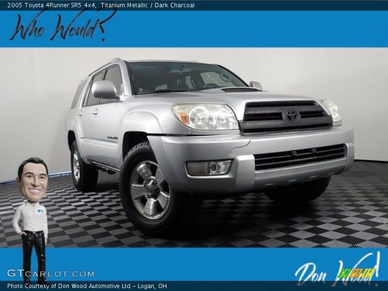 Titanium Metallic / Dark Charcoal 2005 Toyota 4Runner SR5 4x4