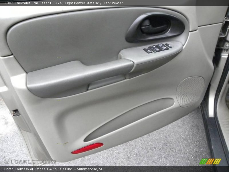 Light Pewter Metallic / Dark Pewter 2002 Chevrolet TrailBlazer LT 4x4