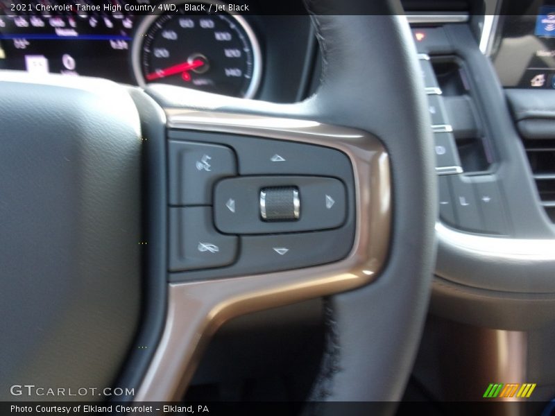 Black / Jet Black 2021 Chevrolet Tahoe High Country 4WD