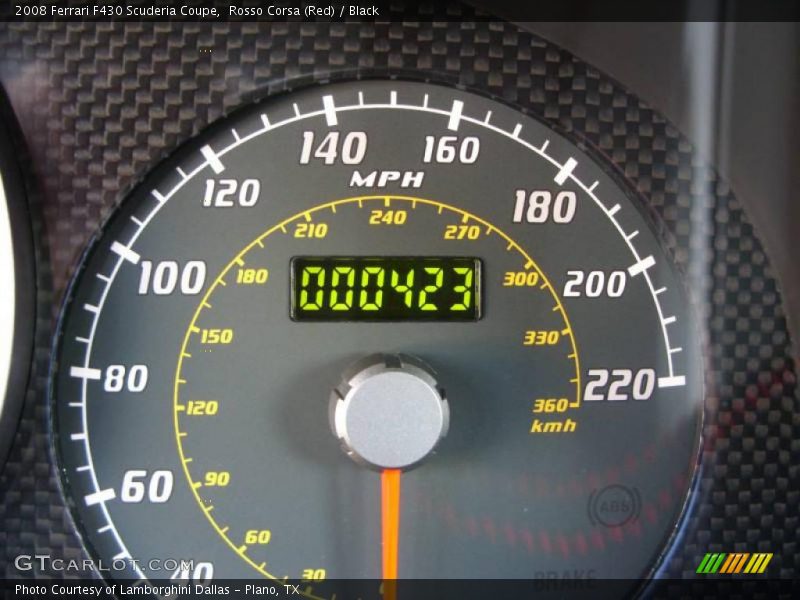 Rosso Corsa (Red) / Black 2008 Ferrari F430 Scuderia Coupe