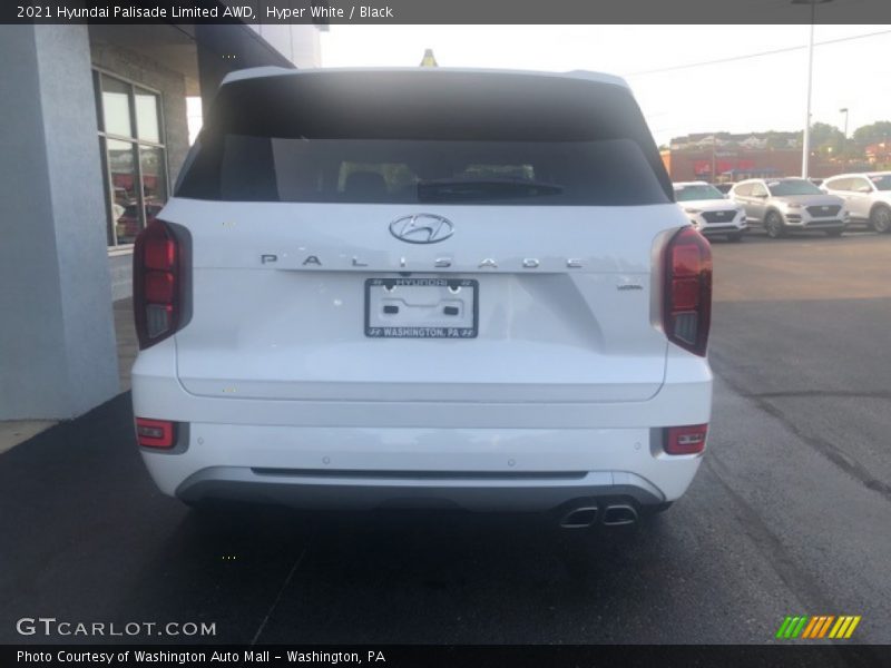 Hyper White / Black 2021 Hyundai Palisade Limited AWD