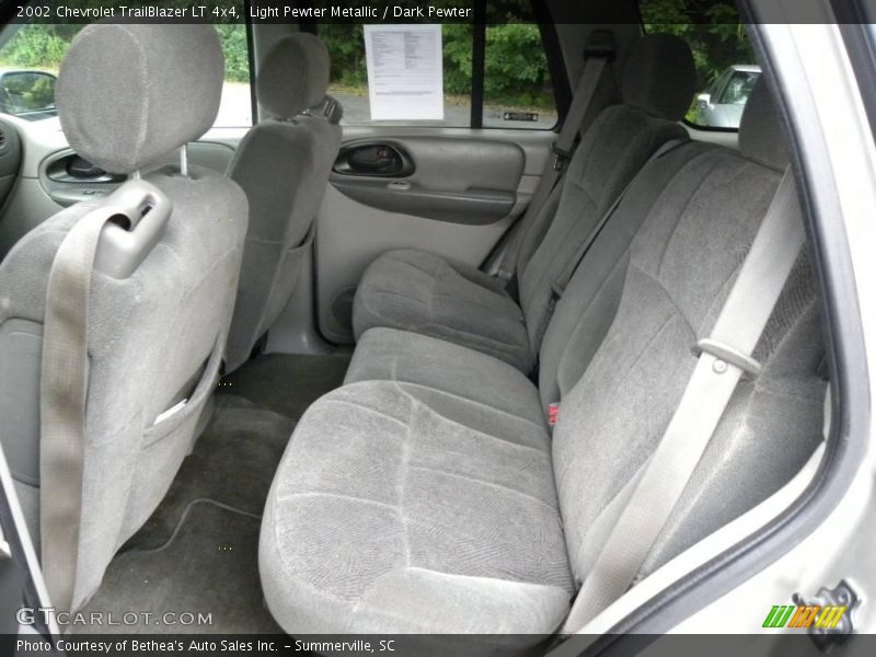 Light Pewter Metallic / Dark Pewter 2002 Chevrolet TrailBlazer LT 4x4