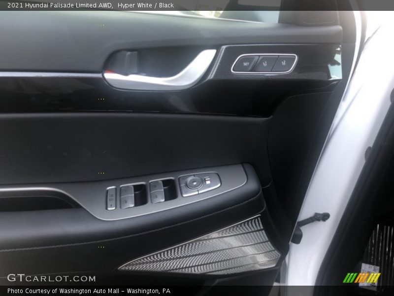 Hyper White / Black 2021 Hyundai Palisade Limited AWD