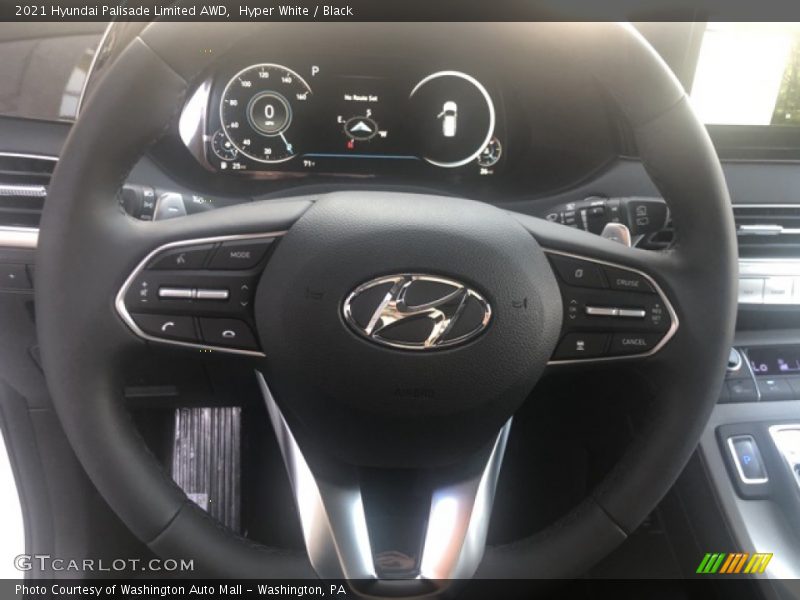 Hyper White / Black 2021 Hyundai Palisade Limited AWD