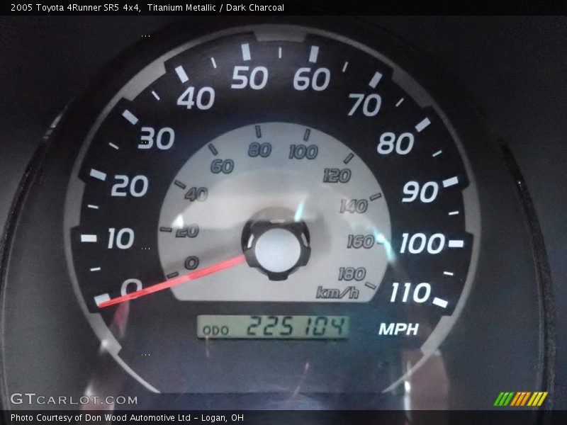 Titanium Metallic / Dark Charcoal 2005 Toyota 4Runner SR5 4x4