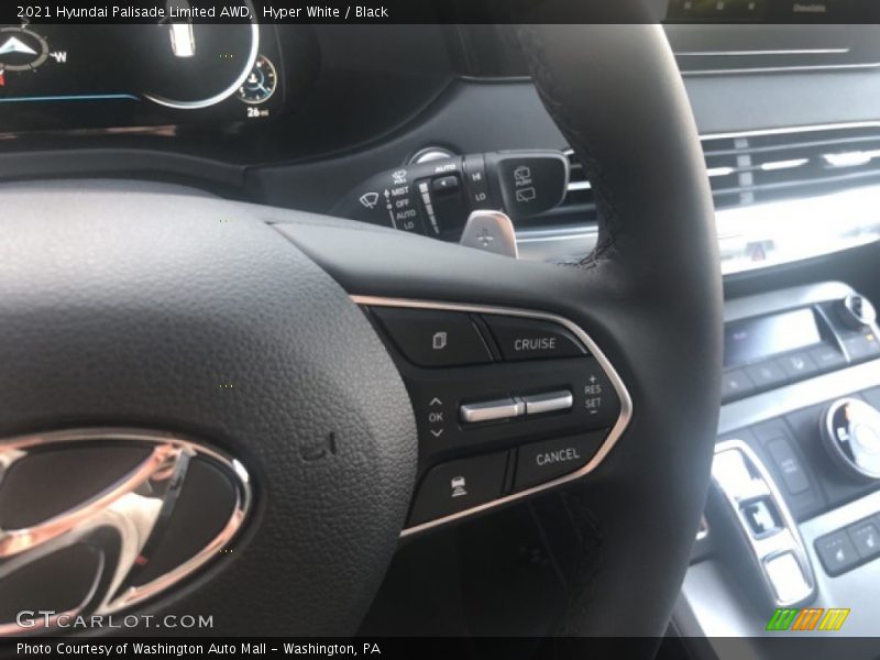 Hyper White / Black 2021 Hyundai Palisade Limited AWD