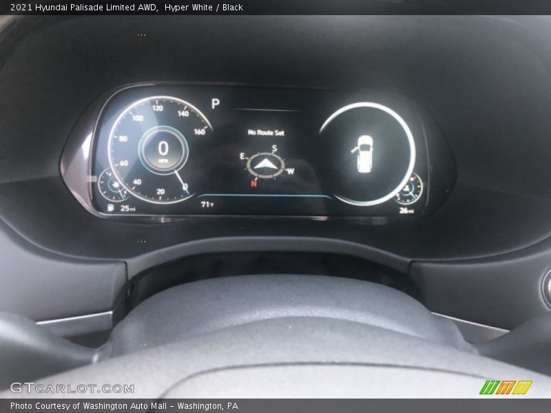 Hyper White / Black 2021 Hyundai Palisade Limited AWD