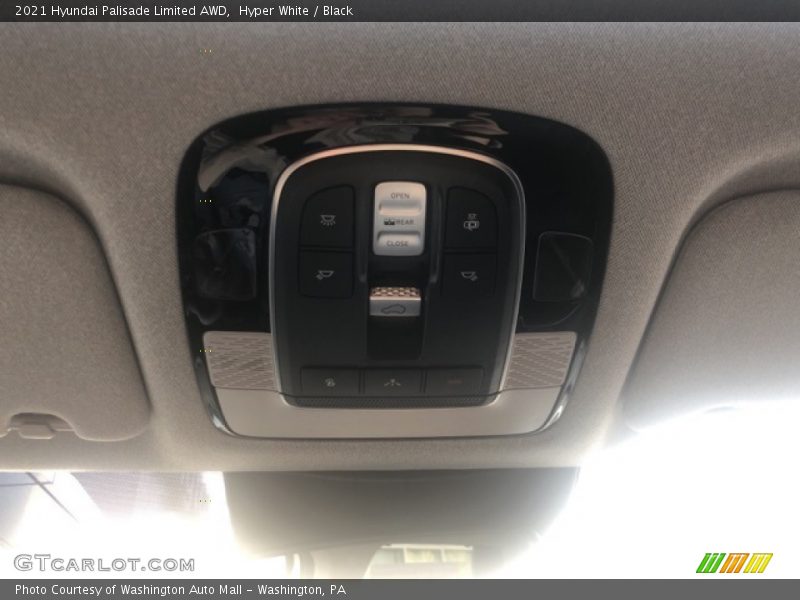 Hyper White / Black 2021 Hyundai Palisade Limited AWD