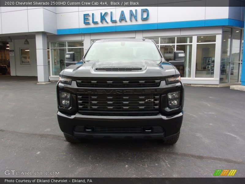 Black / Jet Black 2020 Chevrolet Silverado 2500HD Custom Crew Cab 4x4