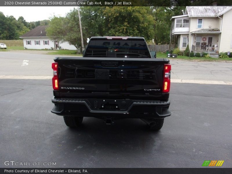 Black / Jet Black 2020 Chevrolet Silverado 2500HD Custom Crew Cab 4x4