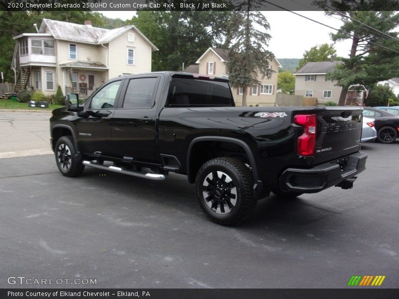 Black / Jet Black 2020 Chevrolet Silverado 2500HD Custom Crew Cab 4x4