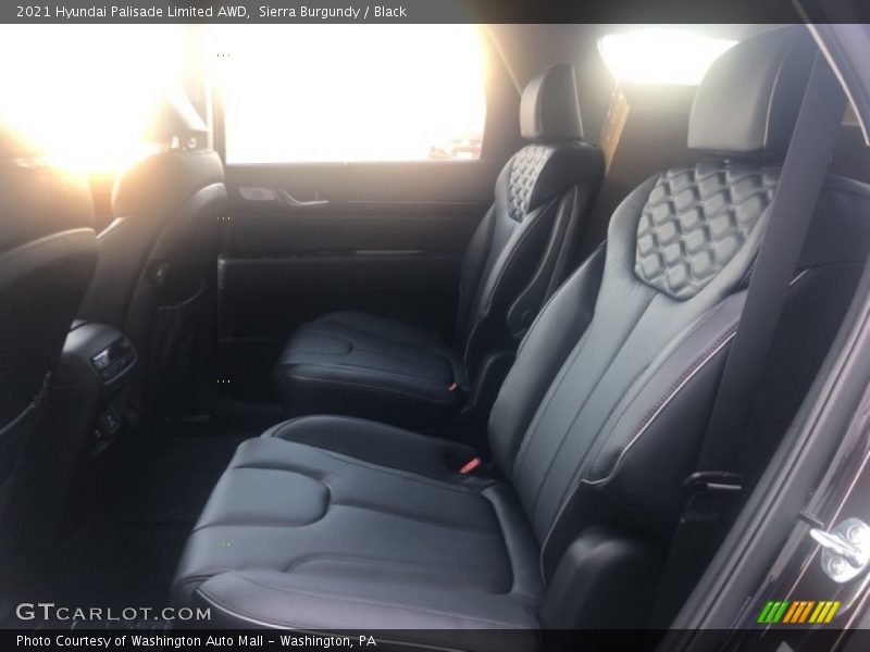 Sierra Burgundy / Black 2021 Hyundai Palisade Limited AWD