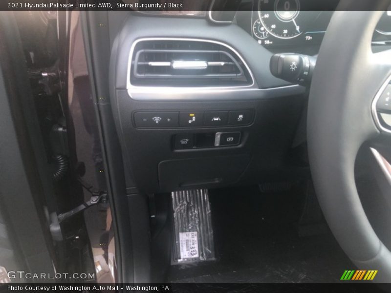 Sierra Burgundy / Black 2021 Hyundai Palisade Limited AWD