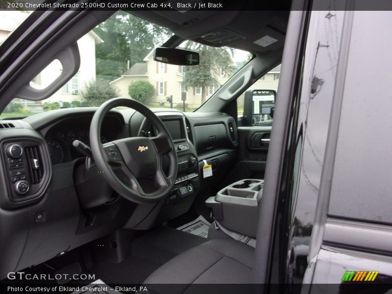 Black / Jet Black 2020 Chevrolet Silverado 2500HD Custom Crew Cab 4x4