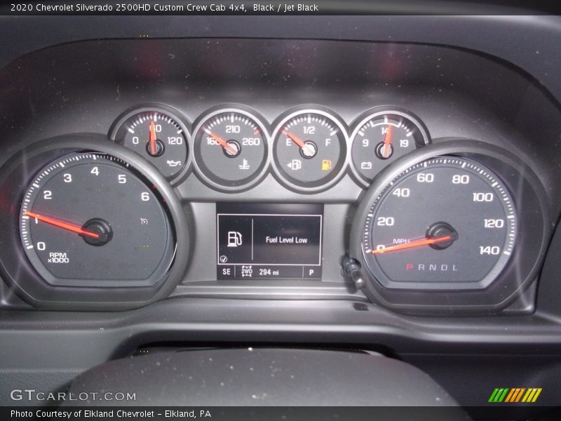 Black / Jet Black 2020 Chevrolet Silverado 2500HD Custom Crew Cab 4x4