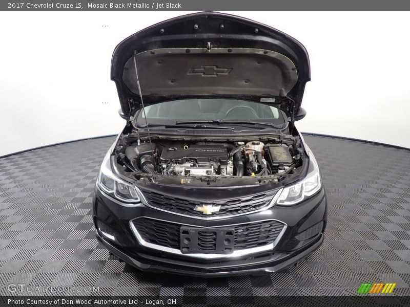 Mosaic Black Metallic / Jet Black 2017 Chevrolet Cruze LS