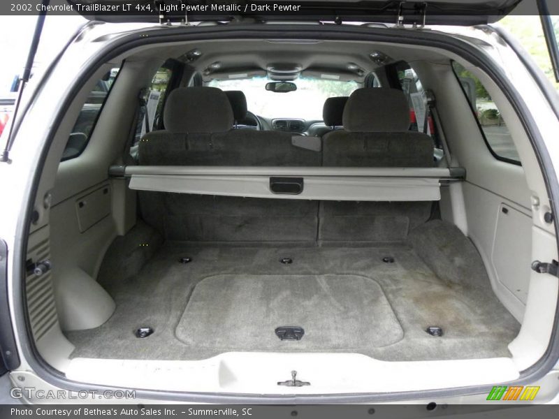 Light Pewter Metallic / Dark Pewter 2002 Chevrolet TrailBlazer LT 4x4