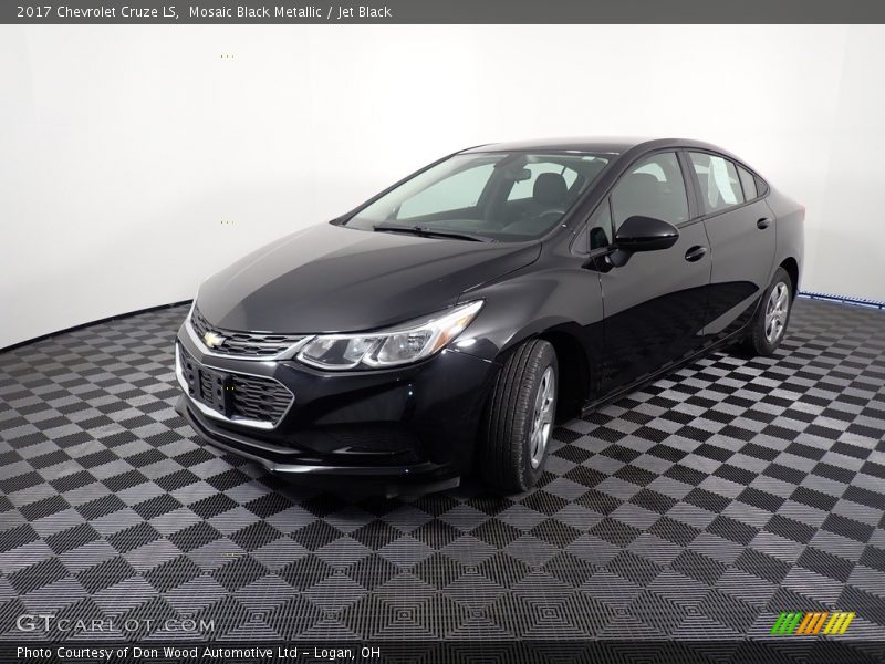 Mosaic Black Metallic / Jet Black 2017 Chevrolet Cruze LS