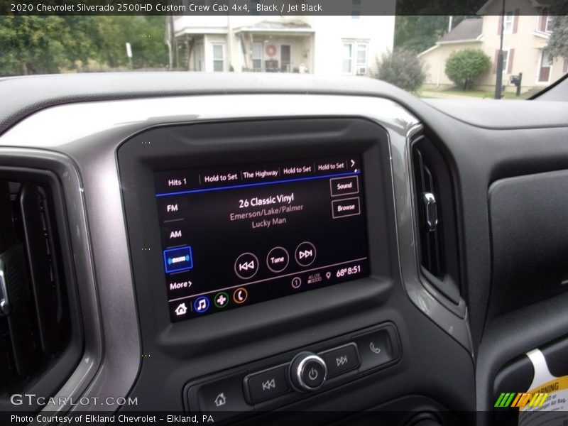 Black / Jet Black 2020 Chevrolet Silverado 2500HD Custom Crew Cab 4x4