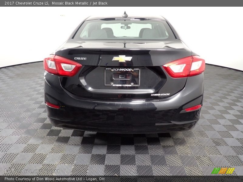 Mosaic Black Metallic / Jet Black 2017 Chevrolet Cruze LS