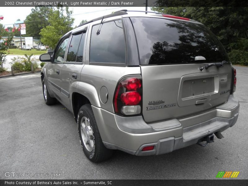 Light Pewter Metallic / Dark Pewter 2002 Chevrolet TrailBlazer LT 4x4