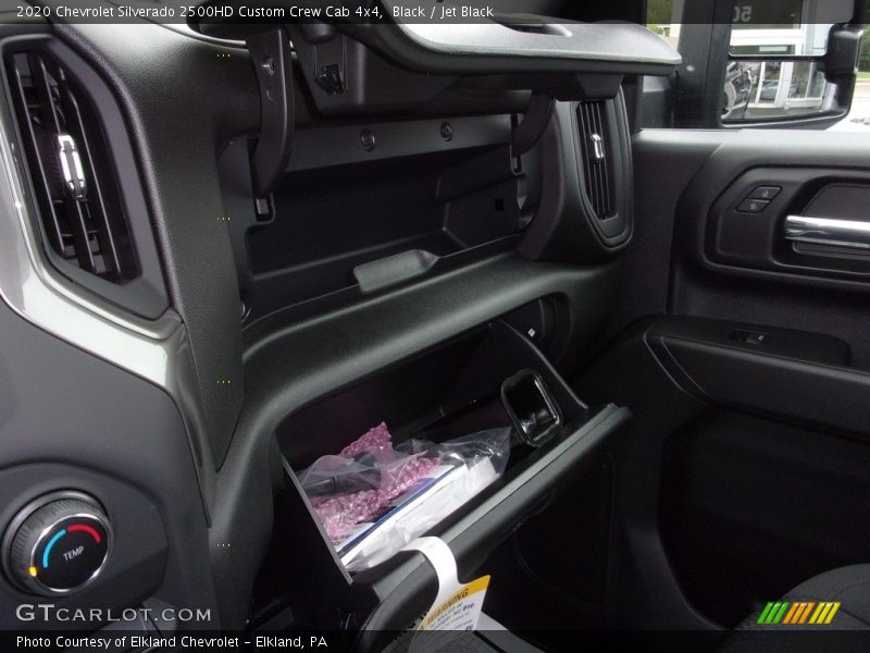 Black / Jet Black 2020 Chevrolet Silverado 2500HD Custom Crew Cab 4x4