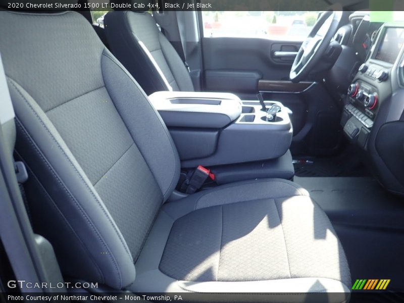 Black / Jet Black 2020 Chevrolet Silverado 1500 LT Double Cab 4x4
