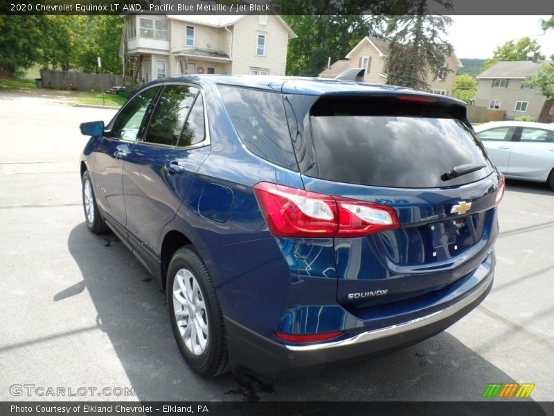 Pacific Blue Metallic / Jet Black 2020 Chevrolet Equinox LT AWD