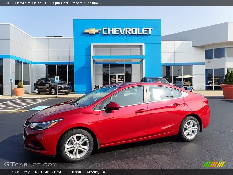 Cajun Red Tintcoat / Jet Black 2018 Chevrolet Cruze LT
