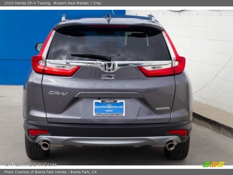 Modern Steel Metallic / Gray 2020 Honda CR-V Touring