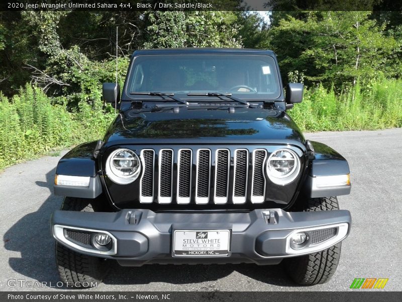 Black / Dark Saddle/Black 2020 Jeep Wrangler Unlimited Sahara 4x4