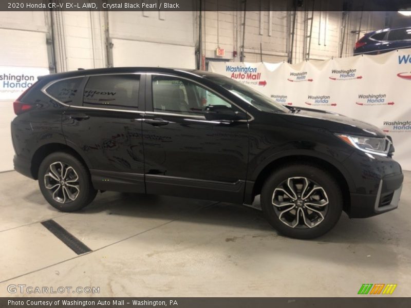 Crystal Black Pearl / Black 2020 Honda CR-V EX-L AWD