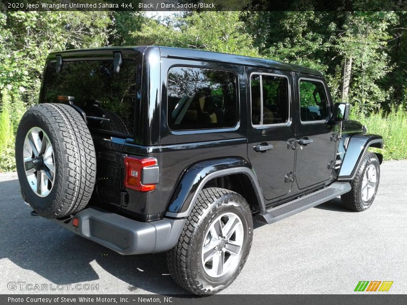 Black / Dark Saddle/Black 2020 Jeep Wrangler Unlimited Sahara 4x4