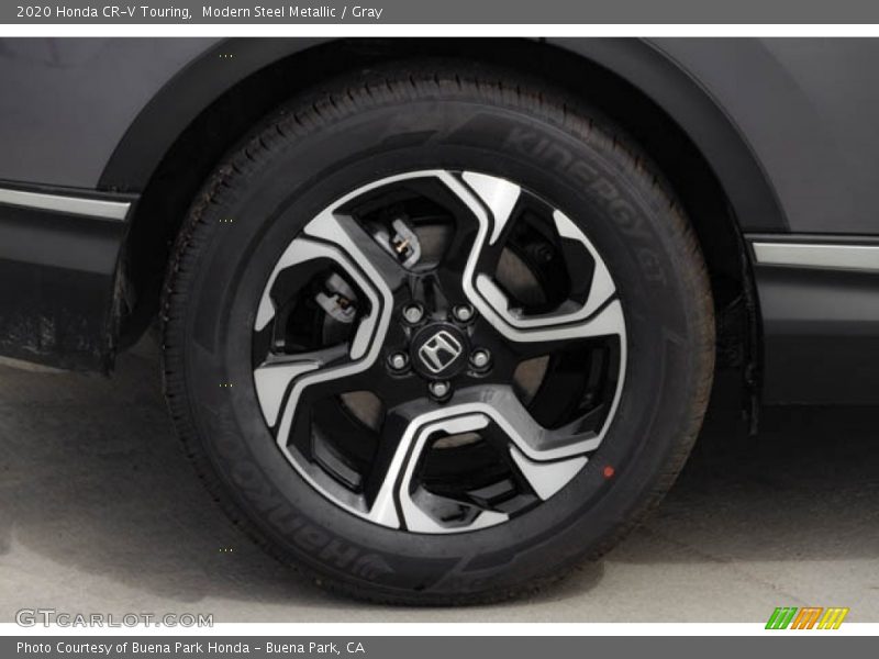Modern Steel Metallic / Gray 2020 Honda CR-V Touring
