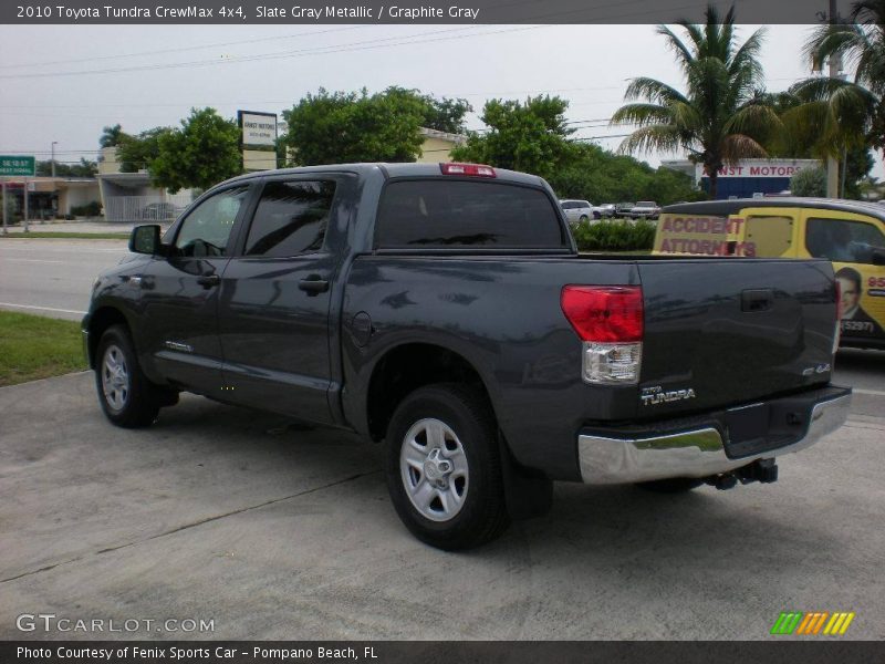 Slate Gray Metallic / Graphite Gray 2010 Toyota Tundra CrewMax 4x4