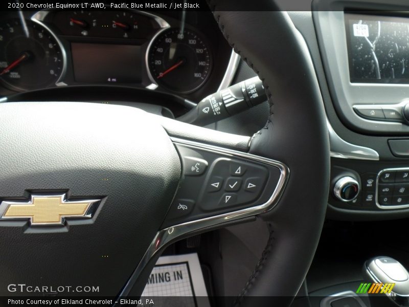 Pacific Blue Metallic / Jet Black 2020 Chevrolet Equinox LT AWD